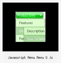 Javascript Menu Menu G Js Simple Pulldown Menu