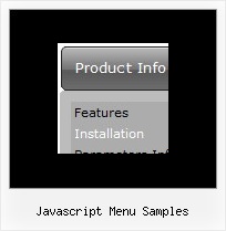 Javascript Menu Samples Flyout Menus In Javascript