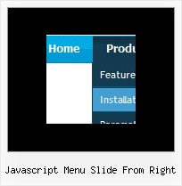 Javascript Menu Slide From Right Onmouseover Menu Creation In Javascript