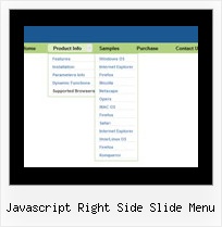 Javascript Right Side Slide Menu Popup Submenu Css