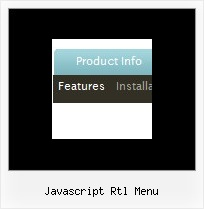 Javascript Rtl Menu Show Pop Up Menu
