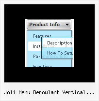 Joli Menu Deroulant Vertical Simple Css Horizontal Navigation Bar Template