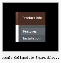 Joomla Collapsible Expandable Menus Jscript Menu Download