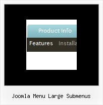 Joomla Menu Large Submenus Samples Of Floating Menus