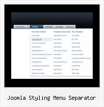 Joomla Styling Menu Separator Dhtml Multiple Select Menu