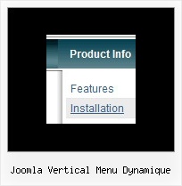 Joomla Vertical Menu Dynamique Web Menu Graphics