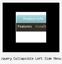 Jquery Collapsible Left Side Menu Jscript Menu Frame