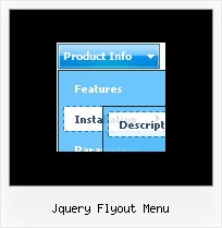 Jquery Flyout Menu Cascading Menu Tutorial Javascript