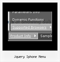 Jquery Iphone Menu Css Menu Background