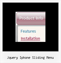 Jquery Iphone Sliding Menu Crossframe Javascript Menus