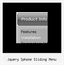Jquery Iphone Sliding Menu Dhtml Menu Jscript