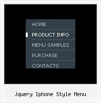 Jquery Iphone Style Menu Hide Menubar With Javascript