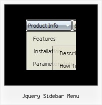 Jquery Sidebar Menu Html Collapsible Menus