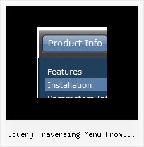 Jquery Traversing Menu From Database Dhtml Horizontal Cascading Menu