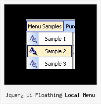 Jquery Ui Floathing Local Menu Mouseover Ready Made Javascript