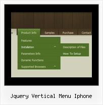 Jquery Vertical Menu Iphone Cascade Popup Menu Css