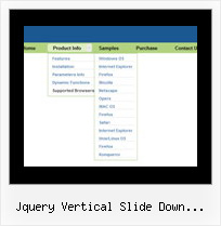 Jquery Vertical Slide Down Navigation Submenu Javascript Side Navigation Menu