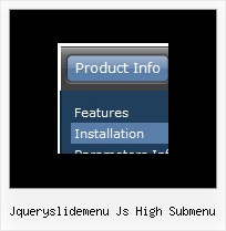 Jqueryslidemenu Js High Submenu Css Expanding Menu