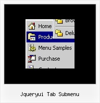 Jqueryui Tab Submenu Drop Down On Rollover