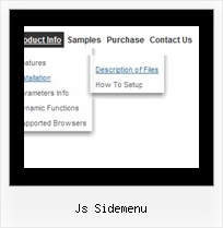 Js Sidemenu Dropdown Script Menu