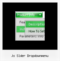 Js Slder Dropdownmenu Menus And Javascript