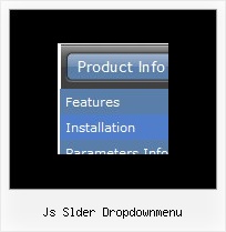 Js Slder Dropdownmenu Popup Menu Script And Examples