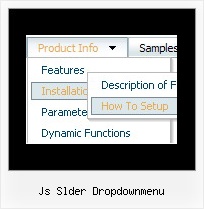 Js Slder Dropdownmenu Javascript Examples For Home Page