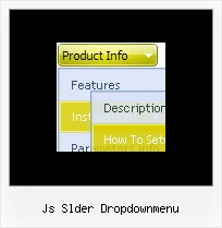 Js Slder Dropdownmenu Dropdown Menu Using