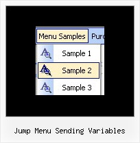 Jump Menu Sending Variables Menus