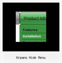 Krpano Hide Menu Menu On Mouse Over