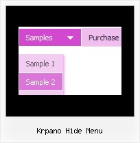 Krpano Hide Menu Javascript Moving Menu
