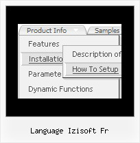 Language Izisoft Fr Website Menu Bars