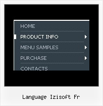 Language Izisoft Fr Vertical Menu Code
