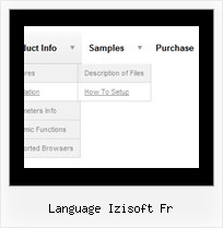 Language Izisoft Fr Tabbed Menu Tutorial