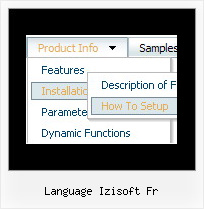 Language Izisoft Fr Javascript Menus Simple