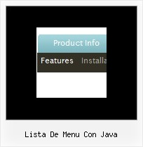 Lista De Menu Con Java Javascript Menu Html