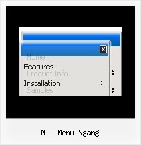 M U Menu Ngang Vertical Menu Sites