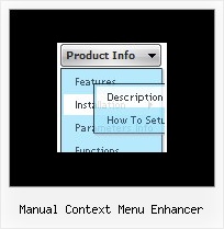 Manual Context Menu Enhancer Css Menu Examples