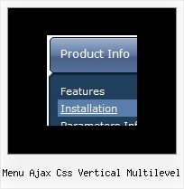 Menu Ajax Css Vertical Multilevel Example Menu Tab