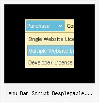 Menu Bar Script Desplegable Lateral Create Dynamic Javascript Menu