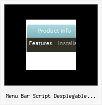 Menu Bar Script Desplegable Lateral Menus Con Javascript