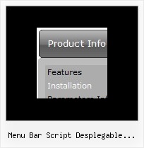 Menu Bar Script Desplegable Lateral Code Menu Javascript