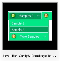 Menu Bar Script Desplegable Lateral Need Pull Down Menu Script