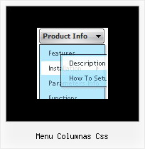 Menu Columnas Css Disable Xp Drop Down Menu