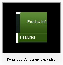 Menu Css Continue Expanded Cascade Or Cascading