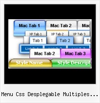 Menu Css Desplegable Multiples Columnas Onmouseover Menu Creation In Javascript