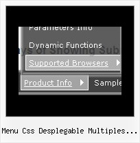 Menu Css Desplegable Multiples Columnas Navbar Javascript