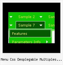 Menu Css Desplegable Multiples Columnas Javascript Popup Menus Code