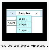 Menu Css Desplegable Multiples Columnas Dhtml Menu Across Frames