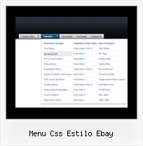 Menu Css Estilo Ebay Web Interface Bash Script